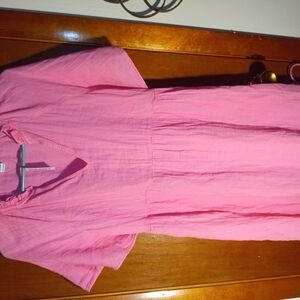 NWT Women's Old Navy Pink V-Neck Dress. Size Small